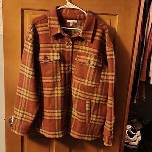 Long sleeved shacket